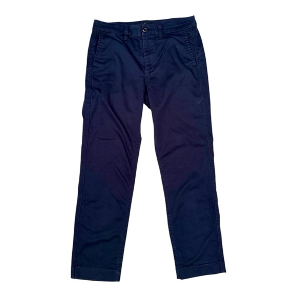 J.Crew Slim Boyfriend Chinos Navy 26P Petite Broken-In